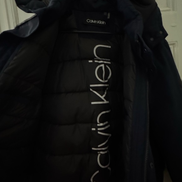 Calvin Klein Men's Dark Blue Heavy Jacket - Picture 2 of 6